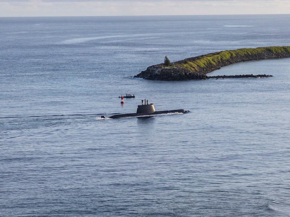 South Korea navy submarine