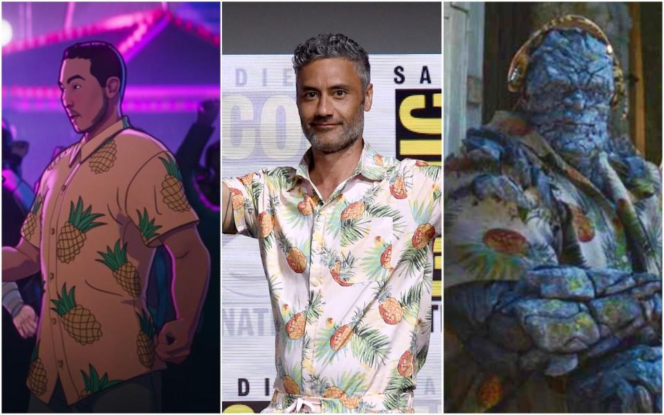 What If pineapple shirt Taika Waititi Avengers Endgame Korg