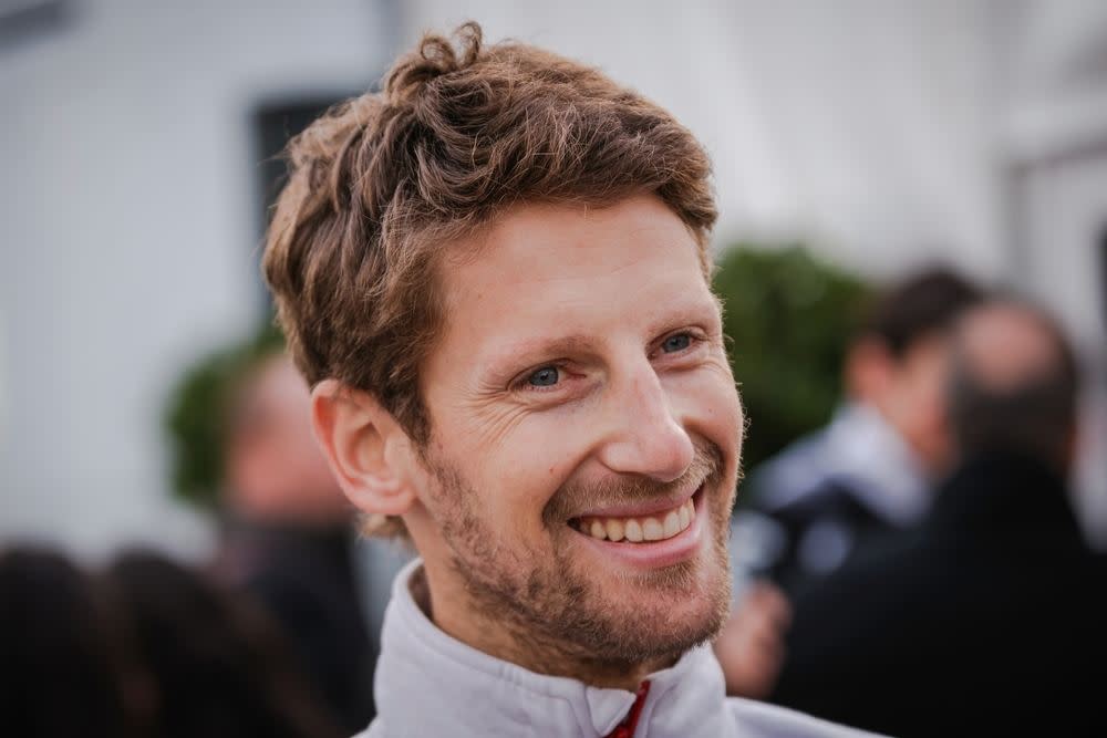 Formula One Driver Romain Grosjean has made a pit stop at the bitcoin garage after receiving a signed copy of