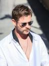 <p>This Hollywood star has a knack for making every look seem effortless — short or long hair, full beard or clean shaven. It's no wonder that a mustache looks right at home on his chiseled face. </p>