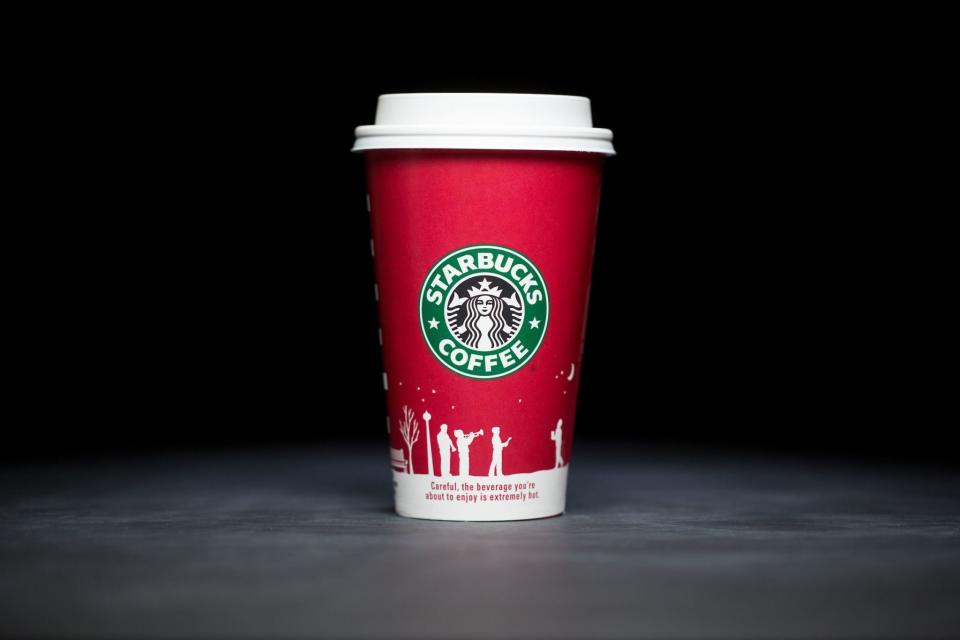 Starbucks holiday cups 2006