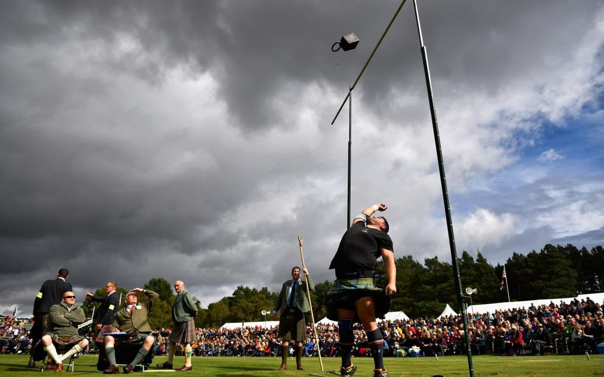 Scottish Highland games organisers are considering how to include non-binary competitors - 2016 Getty Images