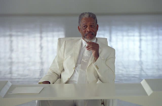 Morgan Freeman in Bruce Almighty