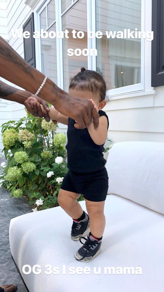 Travis Scott and Stormi Webster