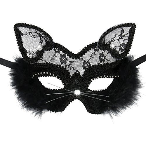 14) Venetian Masquerade Cat Mask