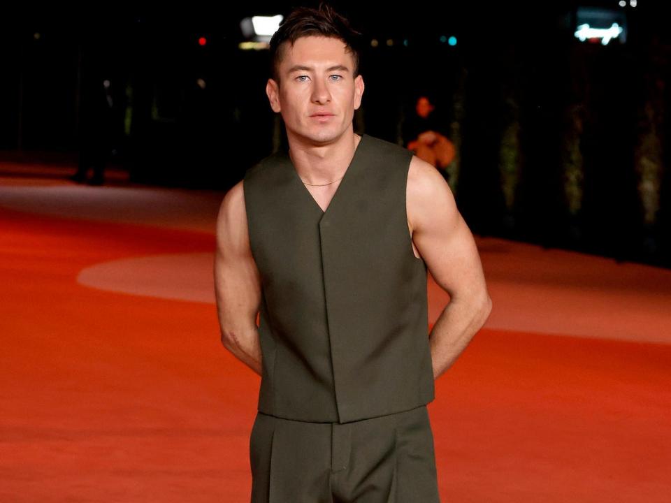 Barry Keoghan attends the 2023 Academy Museum Gala.