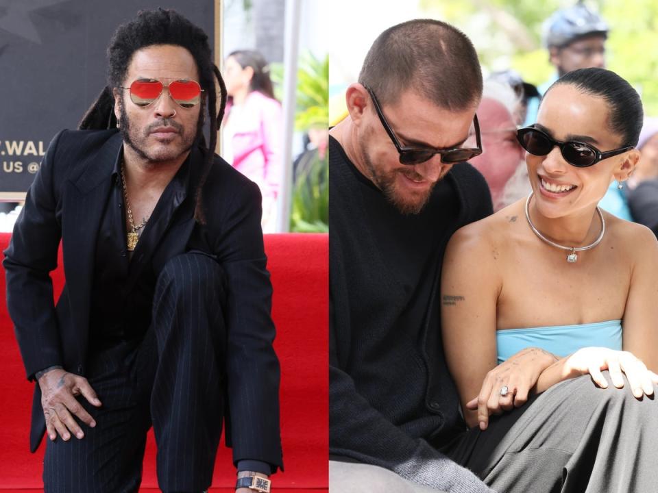 Lenny Kravitz sweetly recalls first meeting with daughter Zoë’s fiancé