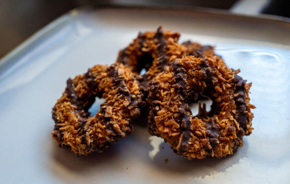 Samoa Girl Scout cookies