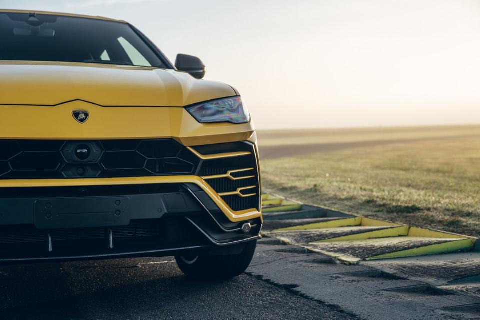 Photos of the 2019 Lamborghini Urus at Lightning Lap