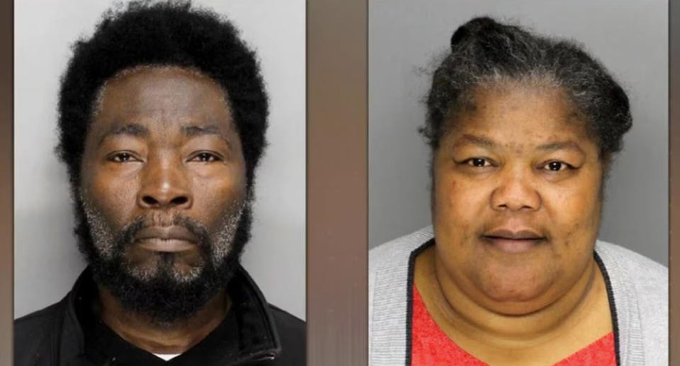 Anilus and Rosnie Frederic have been charged with theft and the abandonment of a dead body. Source: Cobb County Police