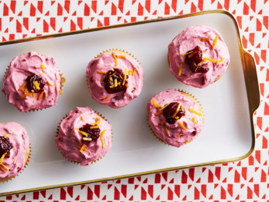 Cranberry-Orange Cupcakes