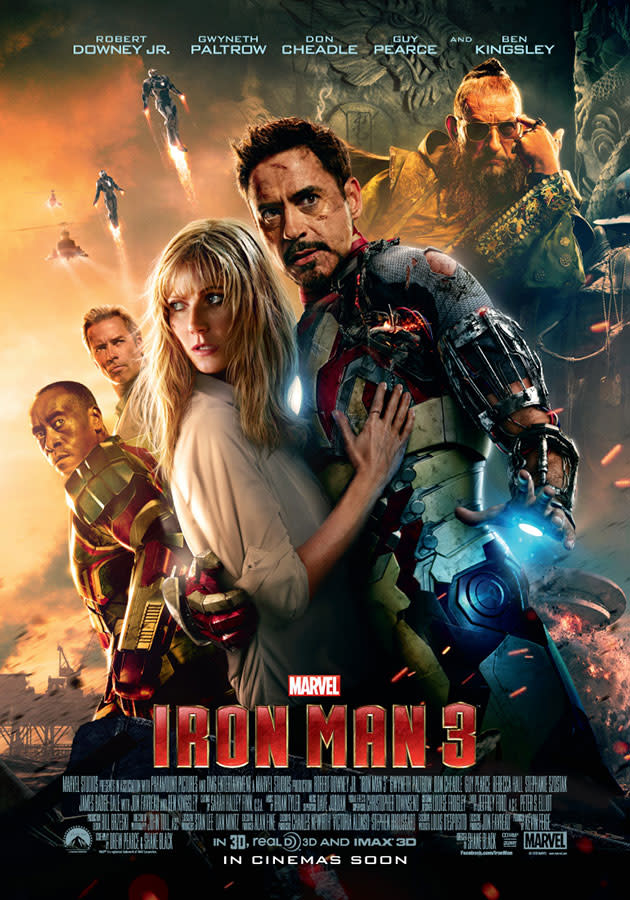 iron man poster montage