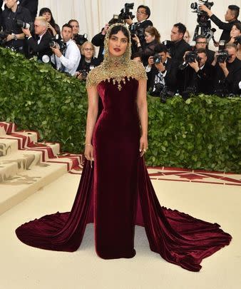 At the 2018 Met Gala, Priyanka Chopra Jonas 