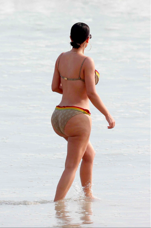 Kim Kardashian’s bikini body has broken the Internet (again!) (Photo: FameFlynet/AKM-GSI)