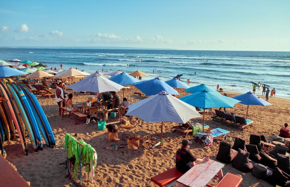 Beach clubs buzz in Canggu (Getty Images)