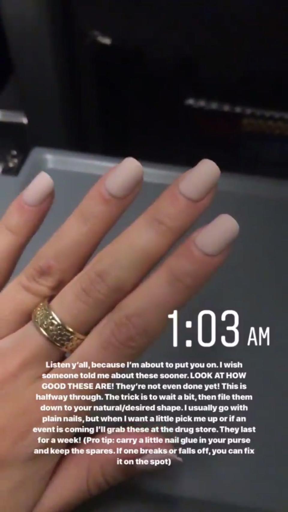 <h1 class="title">AOC Impress manicure.JPG</h1><cite class="credit">Instagram/Alexandra Ocasio-Cortez</cite>