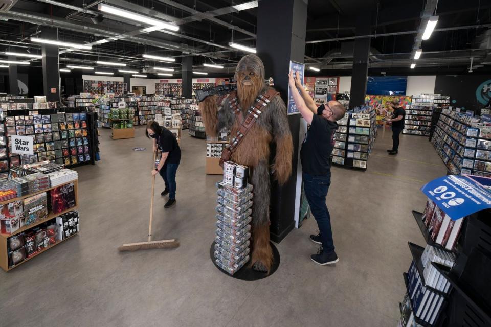 HMV is among retailers to have reopened stores from the latest lockdown (HMV)