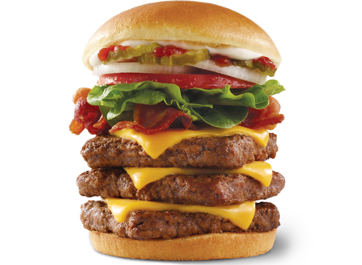 Wendy's Big Bacon Classic Triple