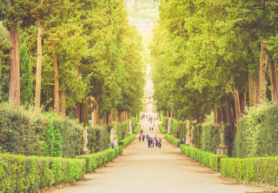 The Boboli Gardens - getty