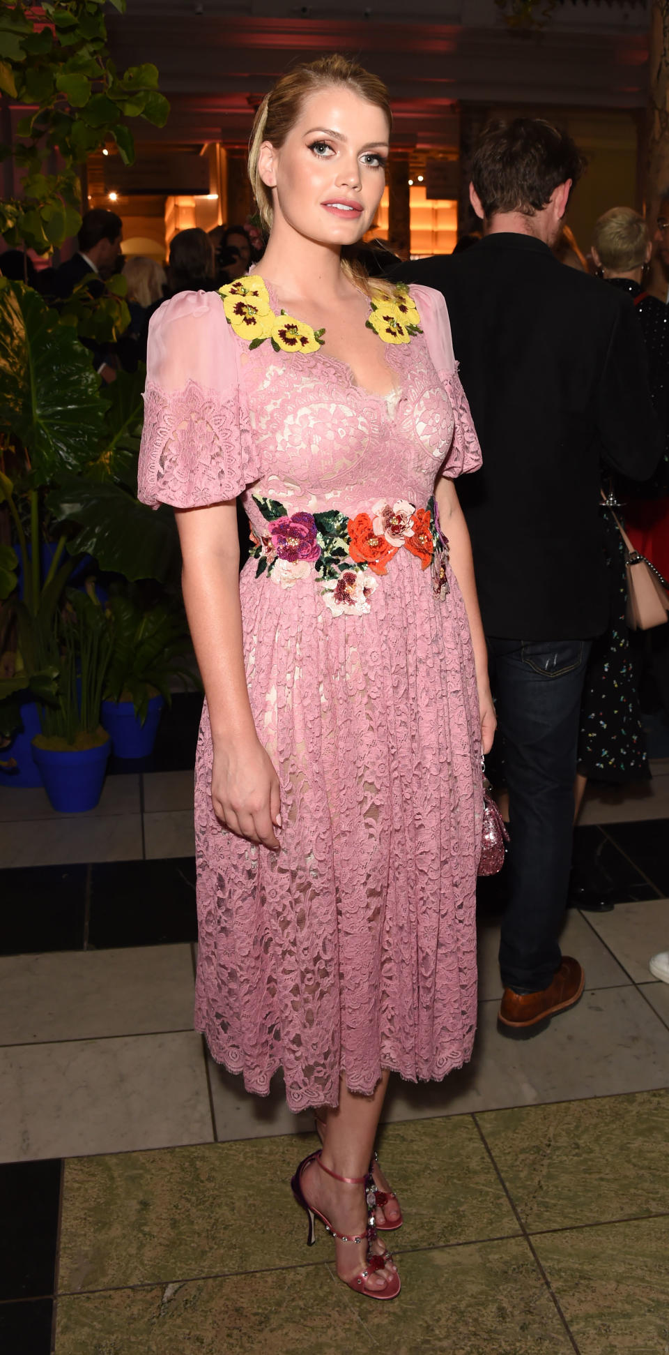 Lady Kitty Spencer at the V&A Museum