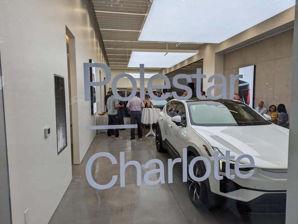 Polestar Charlotte held a grand opening Sept. 21, 2023, debuting the SouthPark location and the company’s first EV SUV, Polestar 3.