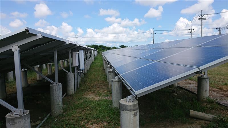 太陽能光電系統的業者在口湖鄉投資漁電、農牧共生(圖／網友提供)