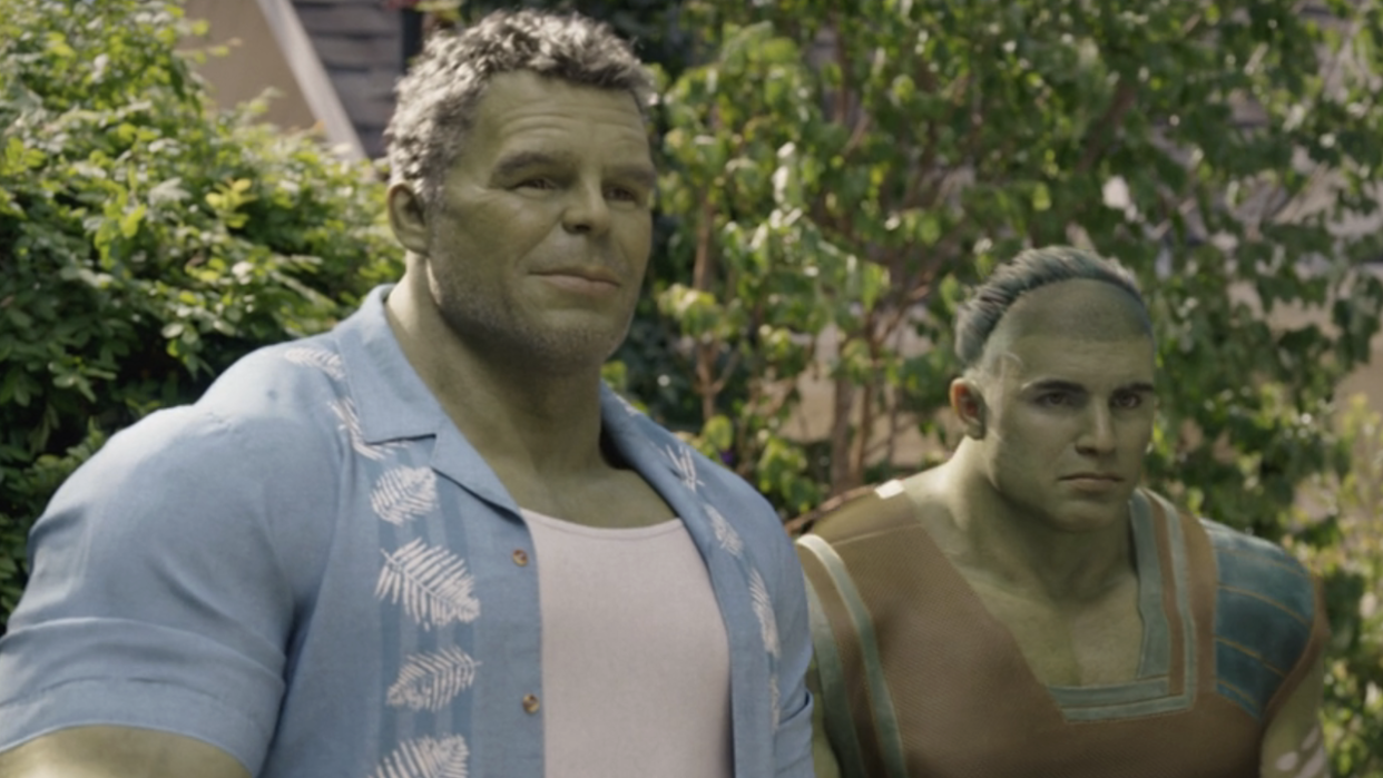  Hulk and Skaar. 