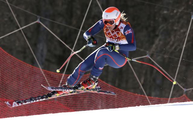 Britain's Alcott says she won't race giant slalom