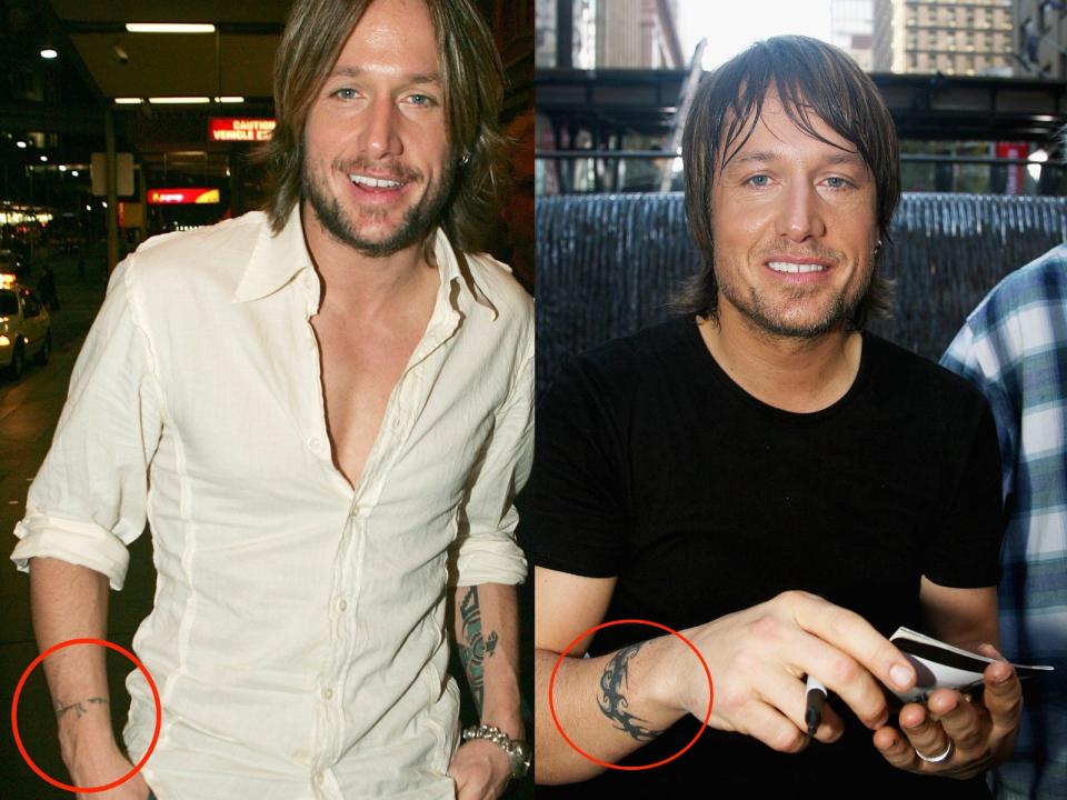 keith urban tattoos skitch