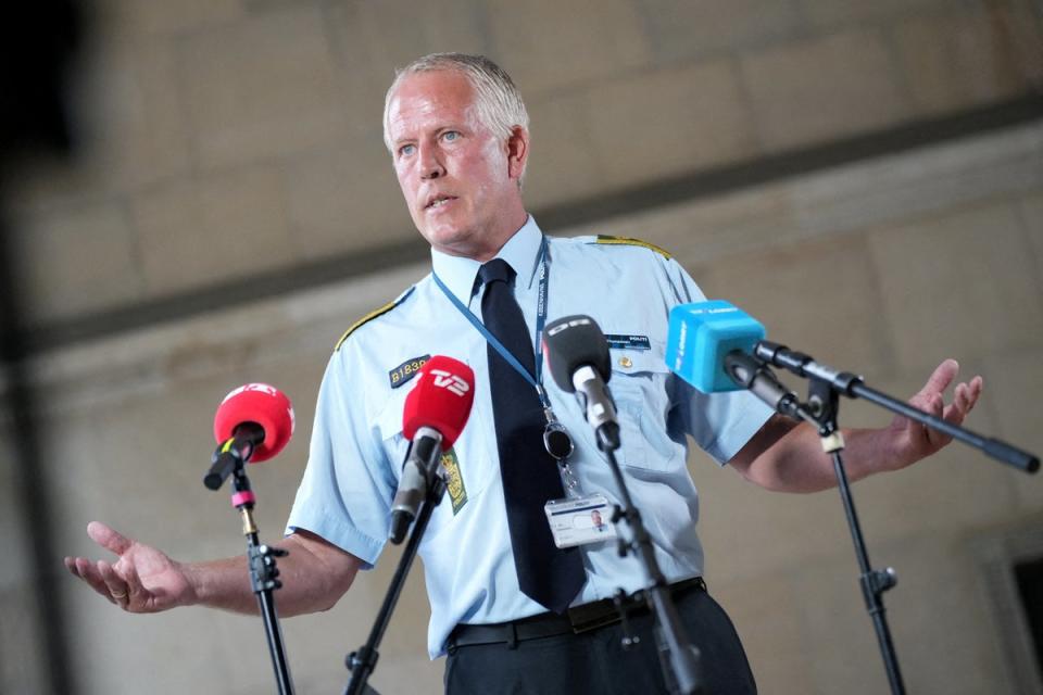 Copenhagen Police Chief Inspector Soeren Thomassen (via REUTERS)