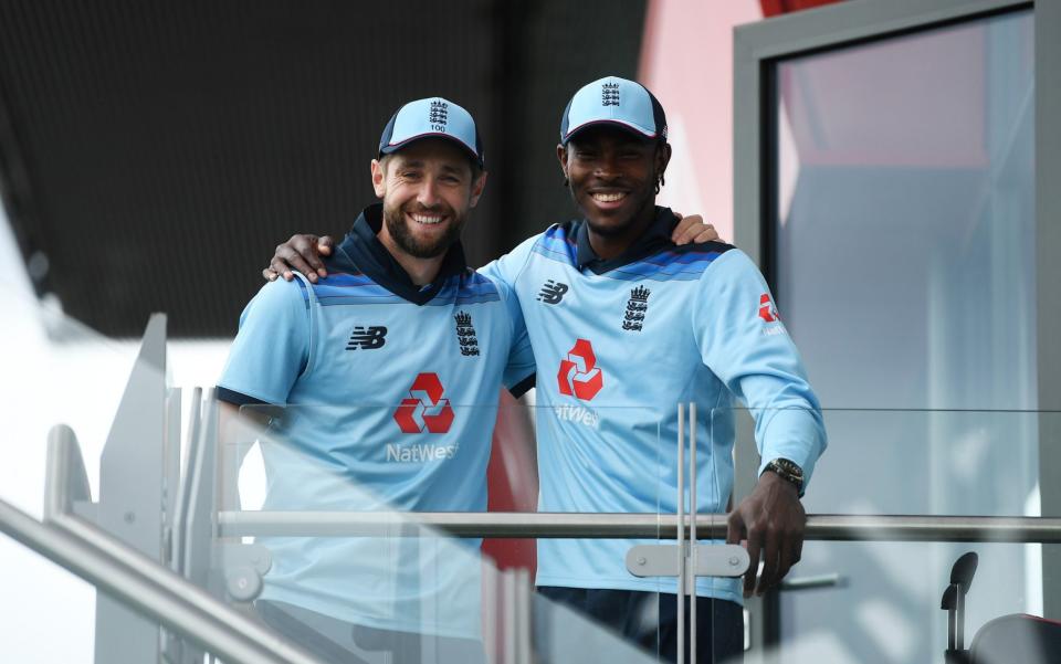 Chris Woakes and Jofra Archer - Jofra Archer and Chris Woakes produce match-winning spell to show why they are England’s aces in the pack - GETTY IMAGES