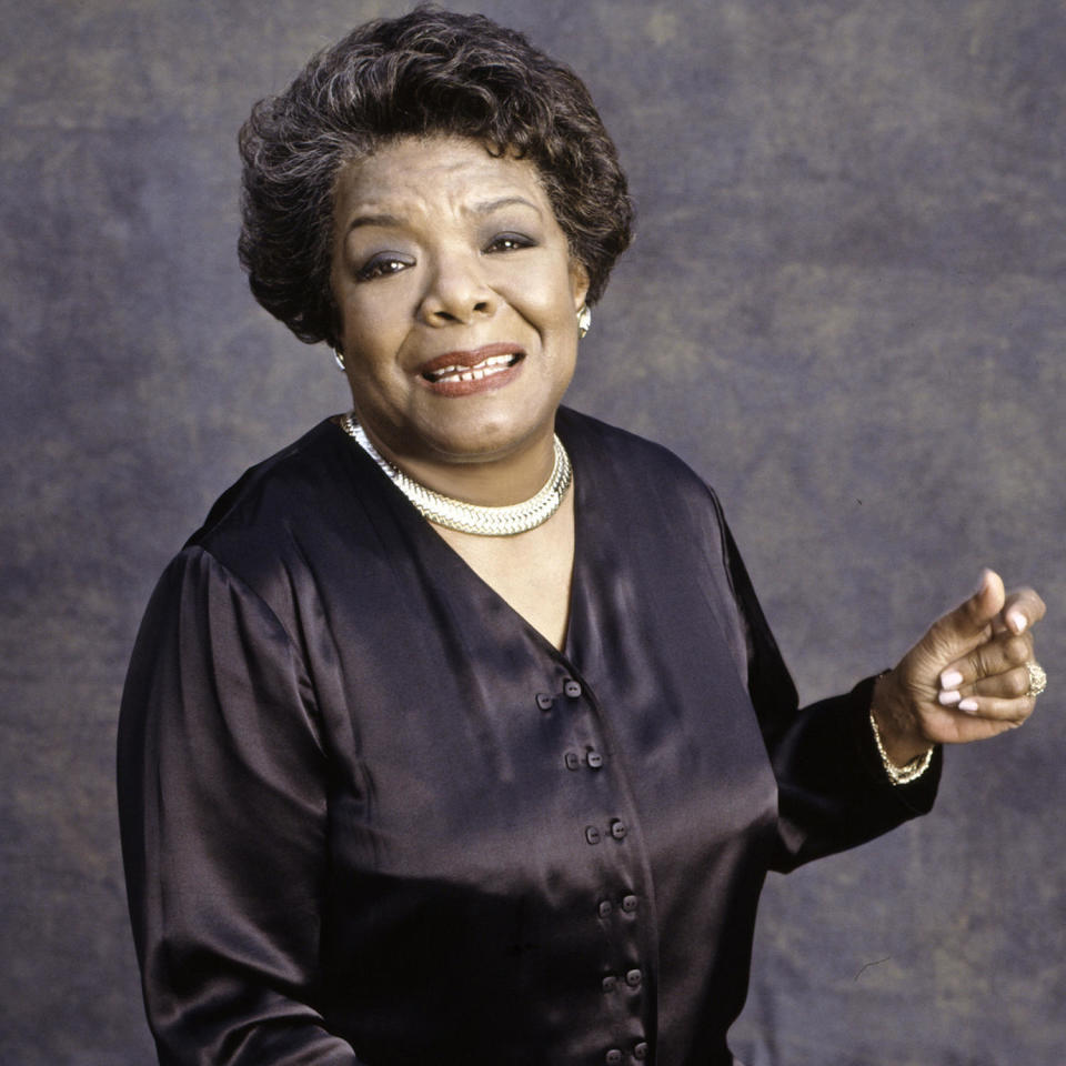 Maya Angelou Portrait Session 1996 (Aaron Rapoport / Getty Images)