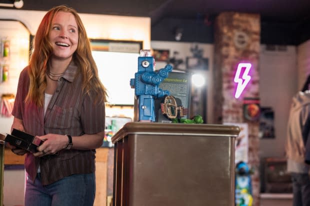 Van (Lauren Ambrose) can't hardly wait.<p>Photo: Kailey Schwerman/Courtesy of Showtime</p>