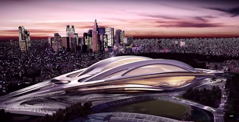 Japan's new stadium in Tokyo 2020 Summer Olympics