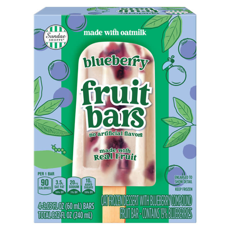 Sundae Shoppe Oat Milk Fruit Bars<p>Aldi</p>