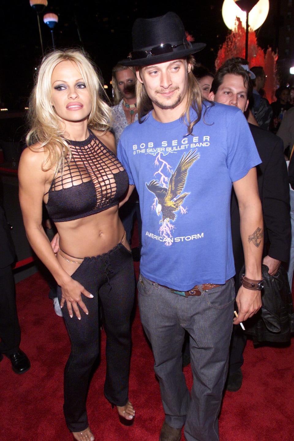 Pamela Anderson at the 2001 MTV Video Music Awards.