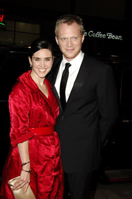Jennifer Connelly and Paul Bettany at the LA premiere of Warner Bros. Pictures' Firewall