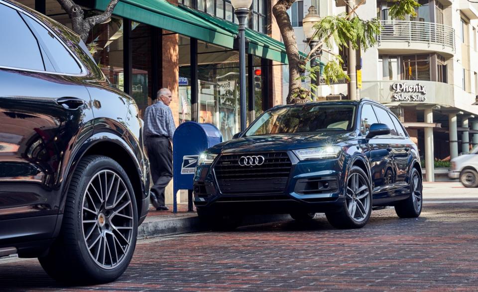 <p>2018 Audi Q7 3.0T Prestige</p>