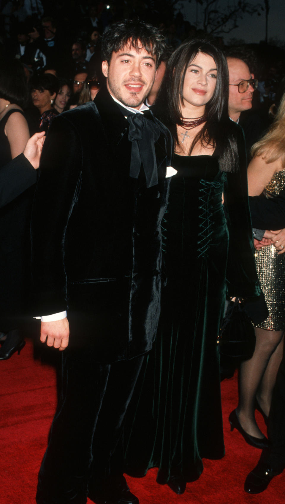 Robert Downey Jr., Deborah Falconer, the 65th Annual Academy Awards, the Dorothy Chandler Pavilion, Los Angeles