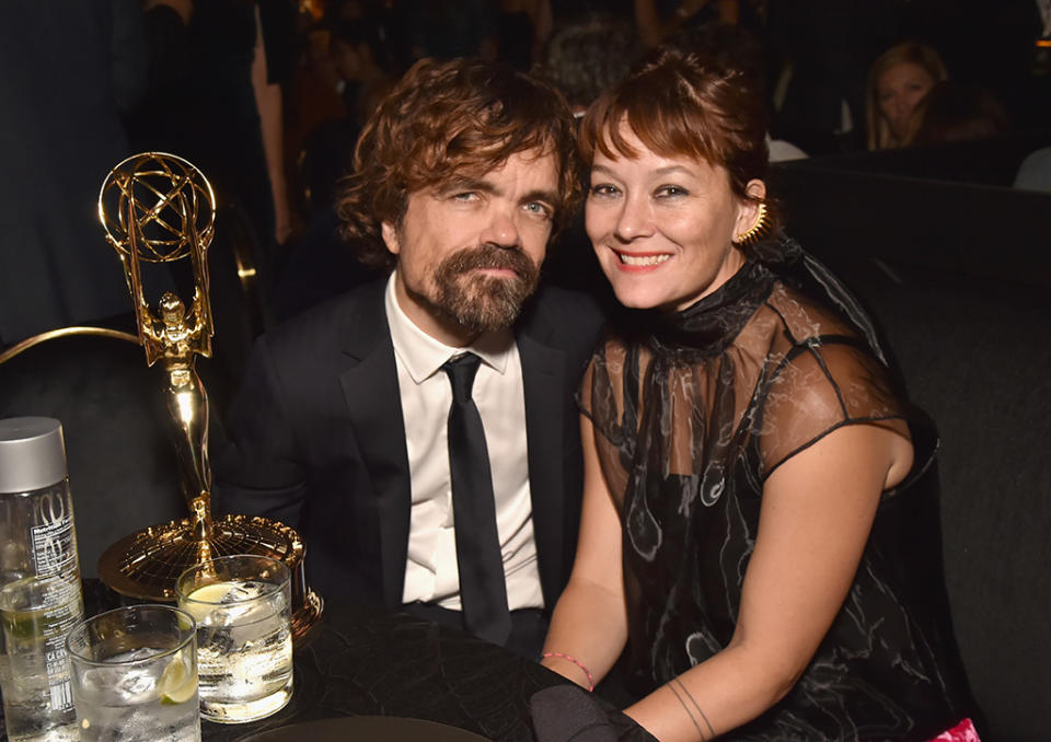 Peter Dinklage and Erica Schmidt