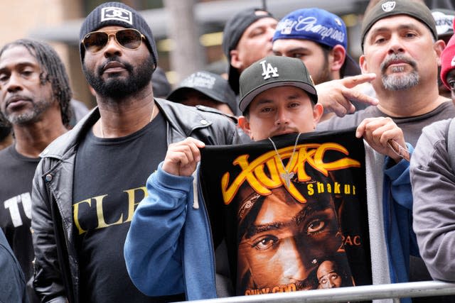 Tupac Shakur Posthumously Honored With a Star on the Hollywood Walk of Fame