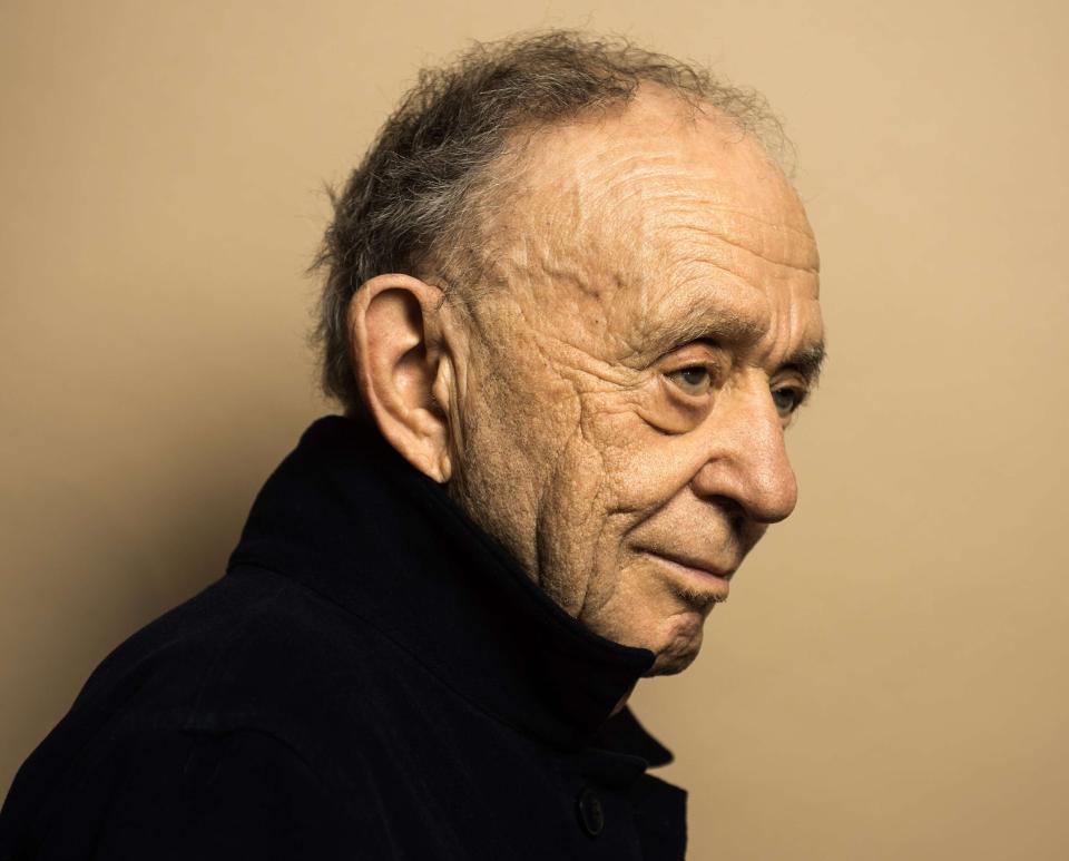 Frederick Wiseman, cineaste americain. Photographie realisee le 30/01/2017 lors de la remise de prix du Syndicat Francais de la Critique de Cinema. Chaque annee ils recompensent le meilleur du cin''ma et de la television francaise. Paris, FRANCE - le 30/01/2017 (Sipa via AP Images)