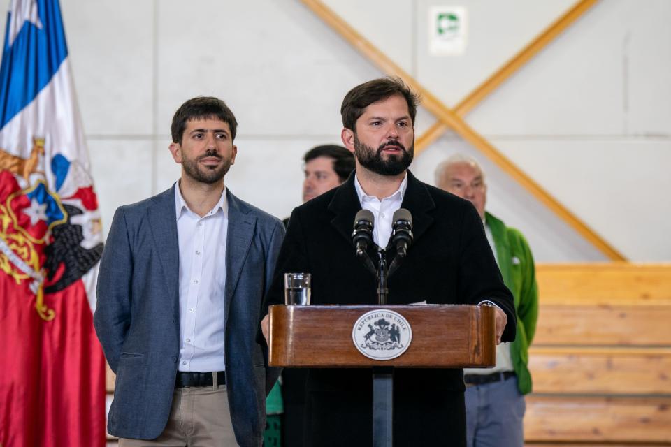 Gabriel Boric, presidente de Chile