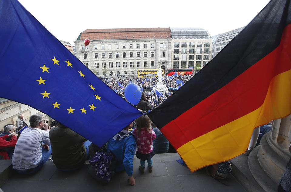 Pro-Europe ‘Pulse of Europe’ protest in Berlin