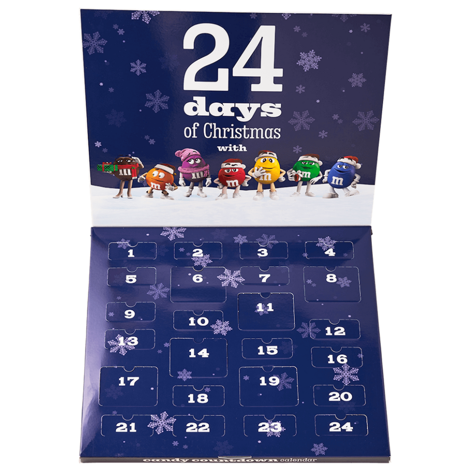 <p><a href="https://go.redirectingat.com?id=74968X1596630&url=https%3A%2F%2Fwww.mms.com%2Fen-us%2Fgifts%2Fcandy-advent-calendar%2Fct2169-p.html&sref=https%3A%2F%2Fwww.goodhousekeeping.com%2Fholidays%2Fgift-ideas%2Fg29429501%2Fchocolate-advent-calendars%2F" rel="nofollow noopener" target="_blank" data-ylk="slk:Shop Now;elm:context_link;itc:0;sec:content-canvas" class="link ">Shop Now</a></p><p>Candy Advent Calendar</p><p>mms.com</p><p>$27.99</p>