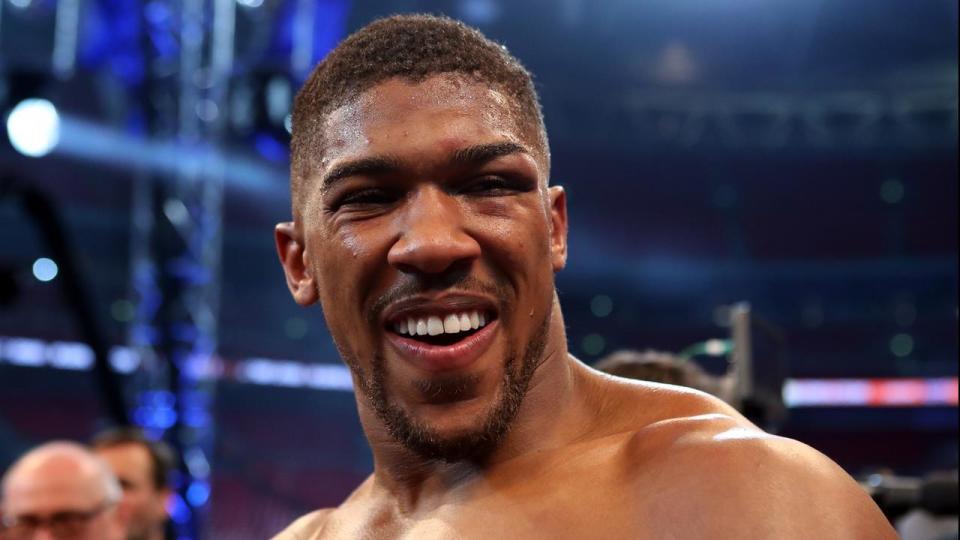 Champion boxer Anthony Joshua has been dragged into their breakup
