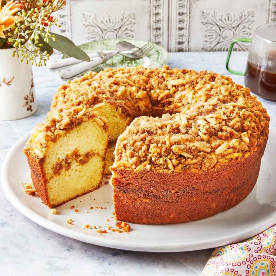 easter brunch ideas sour cream coffee cake