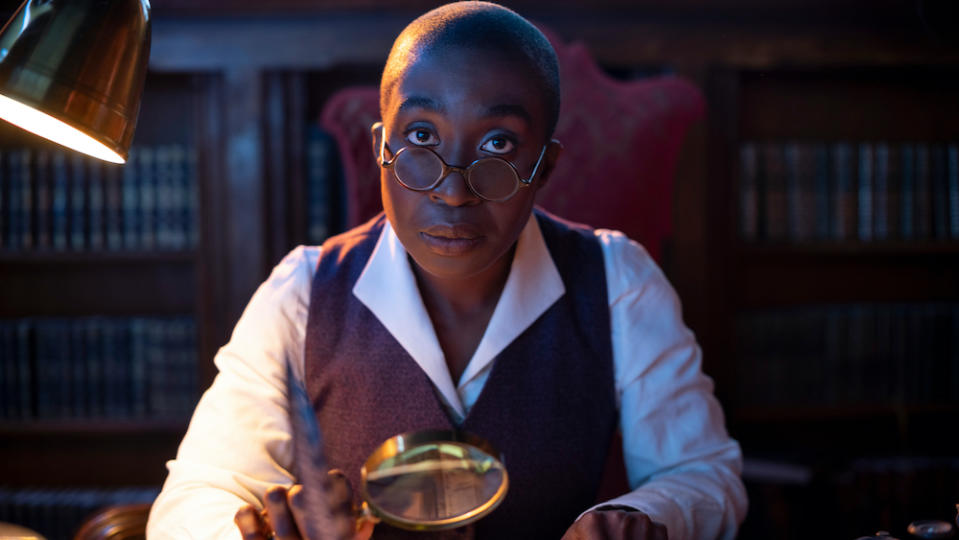 Vivienne Acheampong as Lucienne in “The Sandman” - Credit: LAURENCE CENDROWICZ/NETFLIX