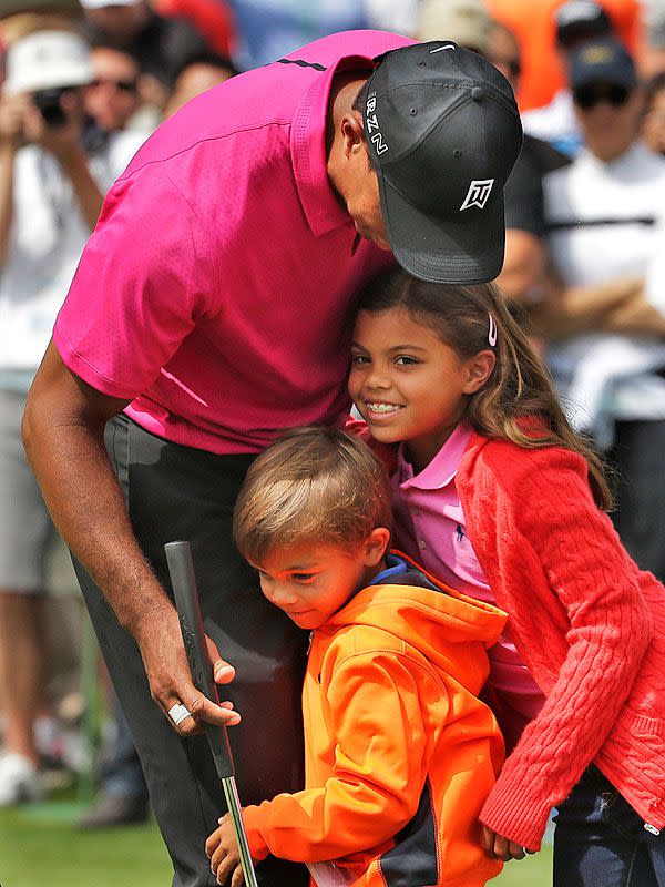 Tiger Woods kids golf course Masters Tournament