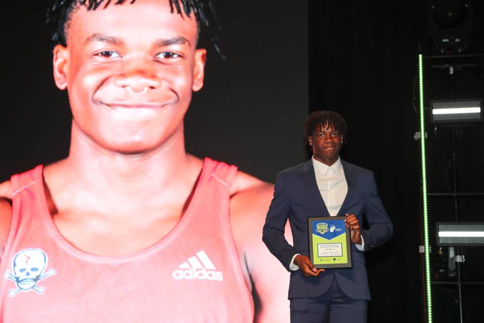 Savannah Christian's Jamari Mcivory was the Coastal Empire Sports Awards Boys Track and Field Athlete of the Year.